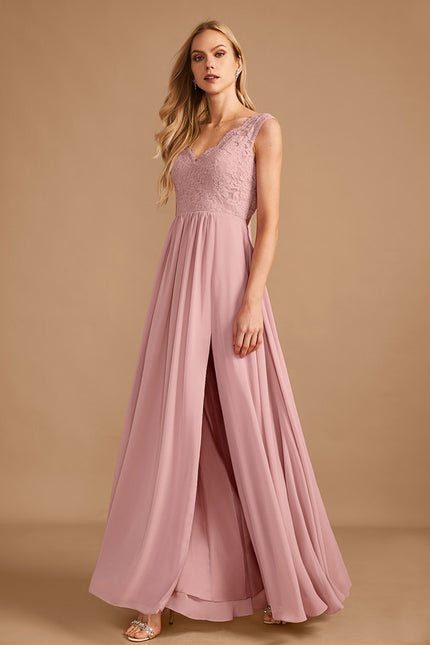 Robe Trapèze Chic Satinée - gallery 1