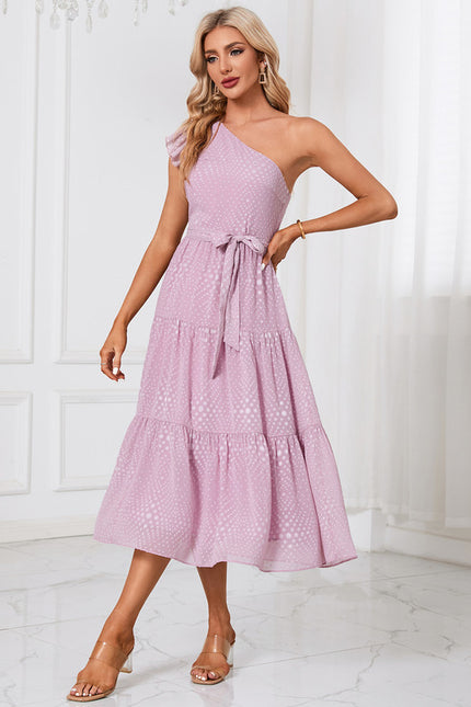 Robe Trapèze Chic Asymétrique - gallery 1