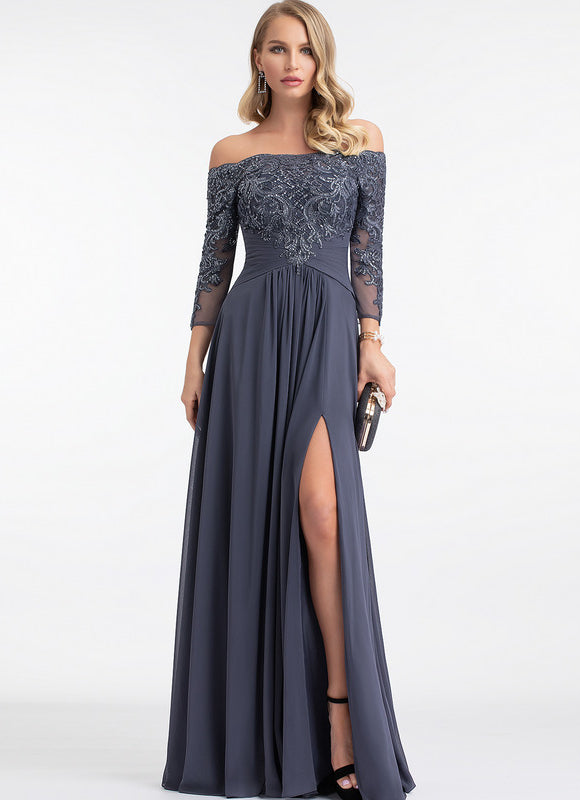 Robe Trapèze Élégance Ombre Luxe