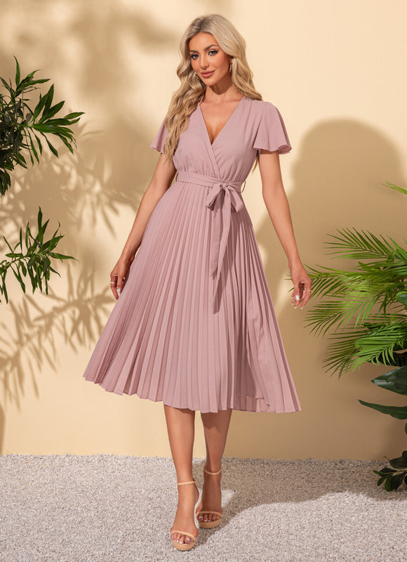 Robe Trapèze Midi Épure