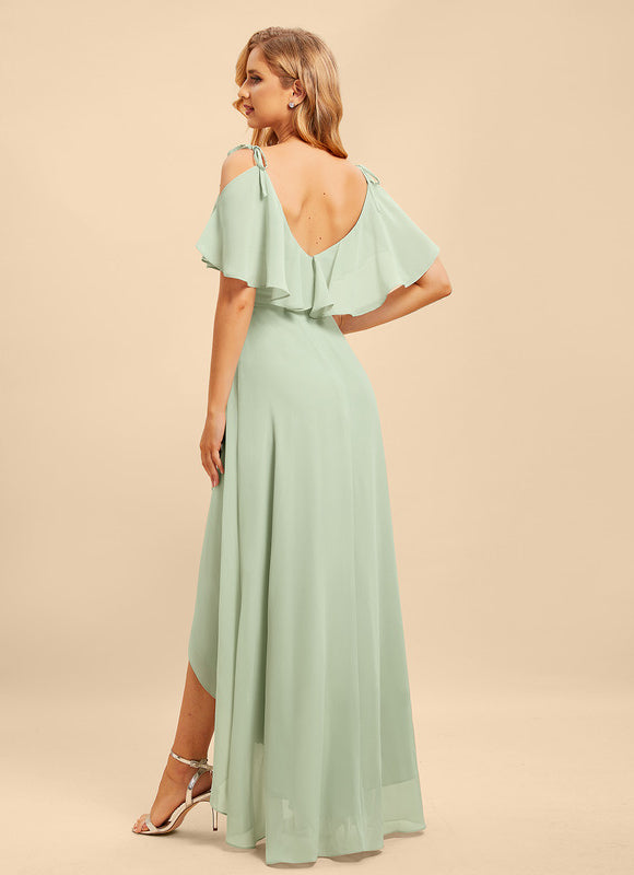 Robe Trapèze Fluide Asymétrique - gallery 2