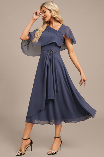 Robe Trapèze Étreinte Céleste - gallery 3