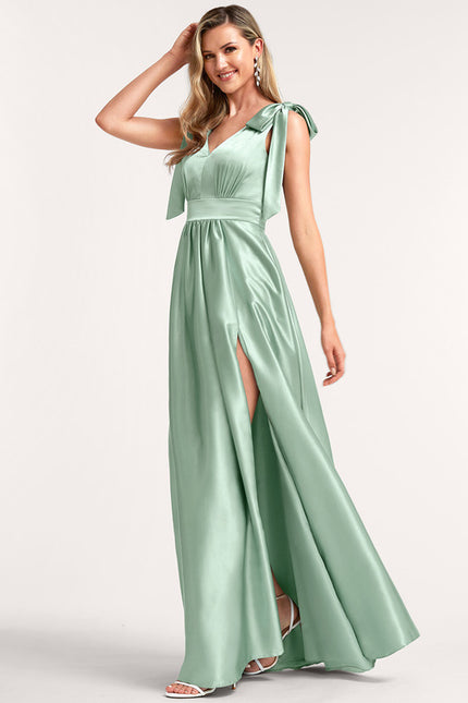 Robe Trapèze Élégance Satinée - gallery 3