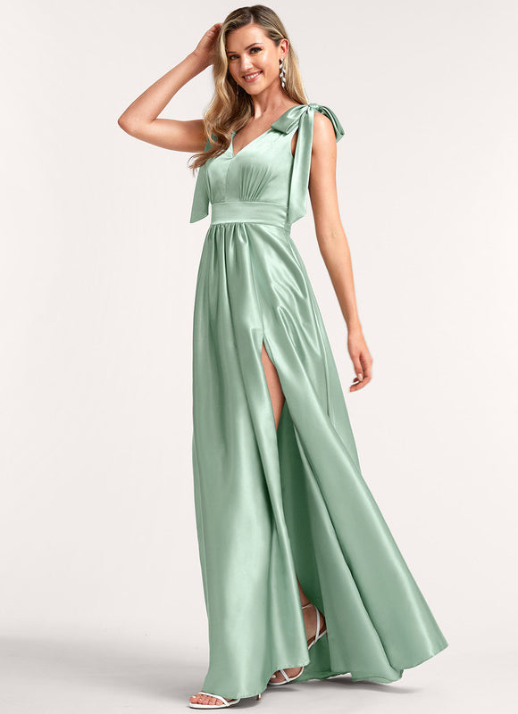 Robe Trapèze Élégance Satinée - gallery 3