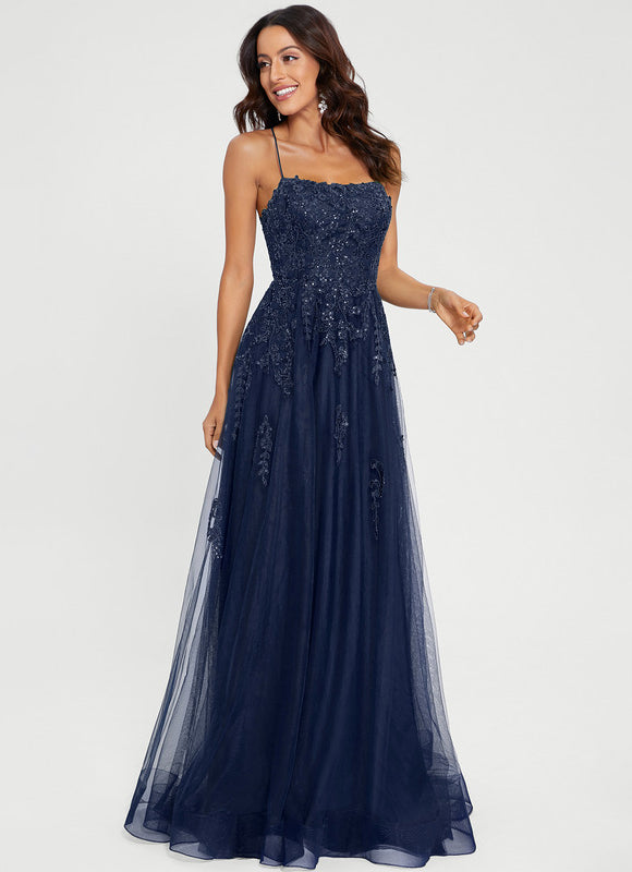 Robe Trapèze Noir Éclipsant - gallery 2