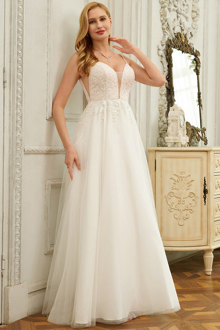 Robe Trapèze Luxe Évanescent - gallery 3
