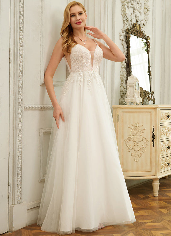 Robe Trapèze Luxe Évanescent - gallery 3