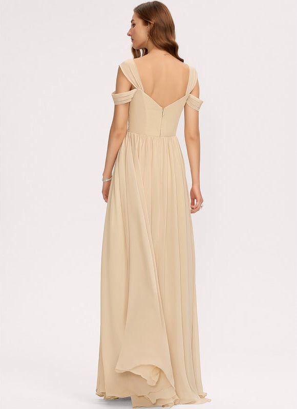 Robe Trapèze Sable Éthéré - gallery 3