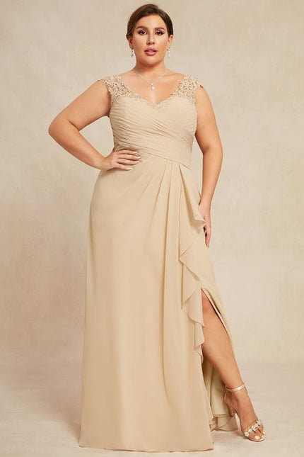 Robe Trapèze Nuance De Velours - gallery 4