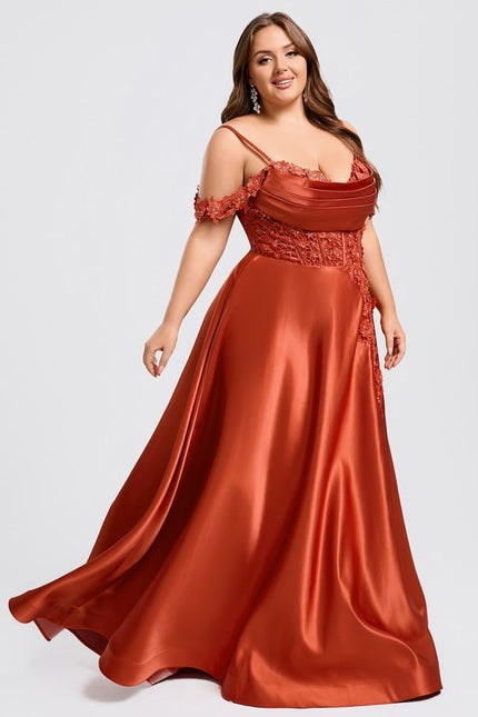 Robe Trapèze Éclat Sanguin - gallery 8