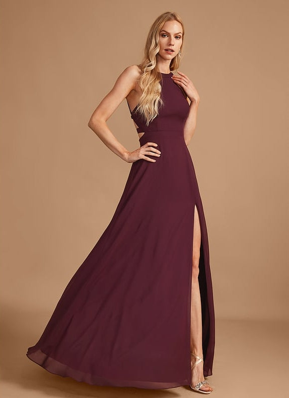 Robe Trapèze Vert Émeraude Longue Rayée - gallery 4