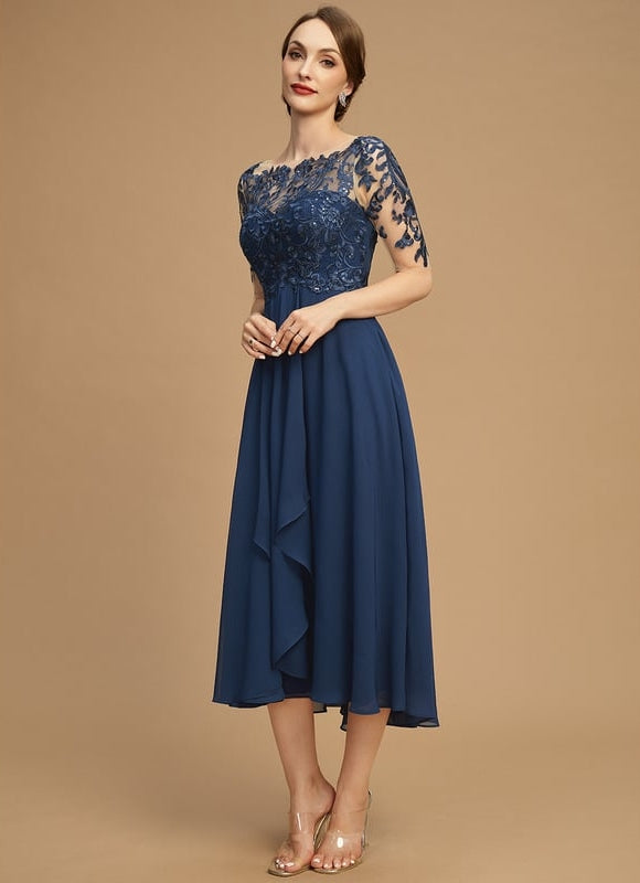 Robe Trapèze Étoile Nocturne - gallery 7