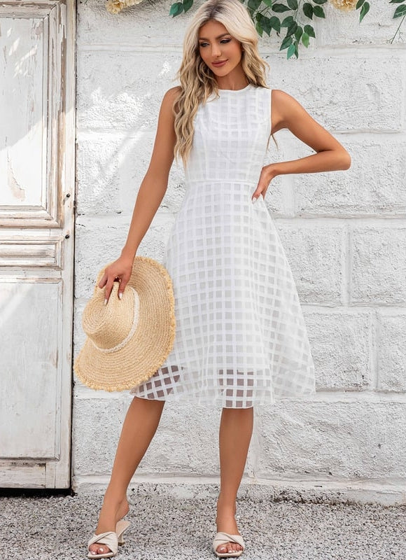 Robe Trapèze Textile Chic - gallery 1