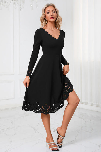 Robe Trapèze Midi Épure