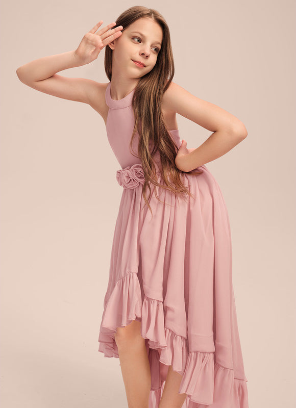 Robe Trapèze Éclosion Rosée - gallery 1