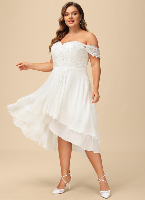 Robe Trapèze Évanescente Couture - gallery 6