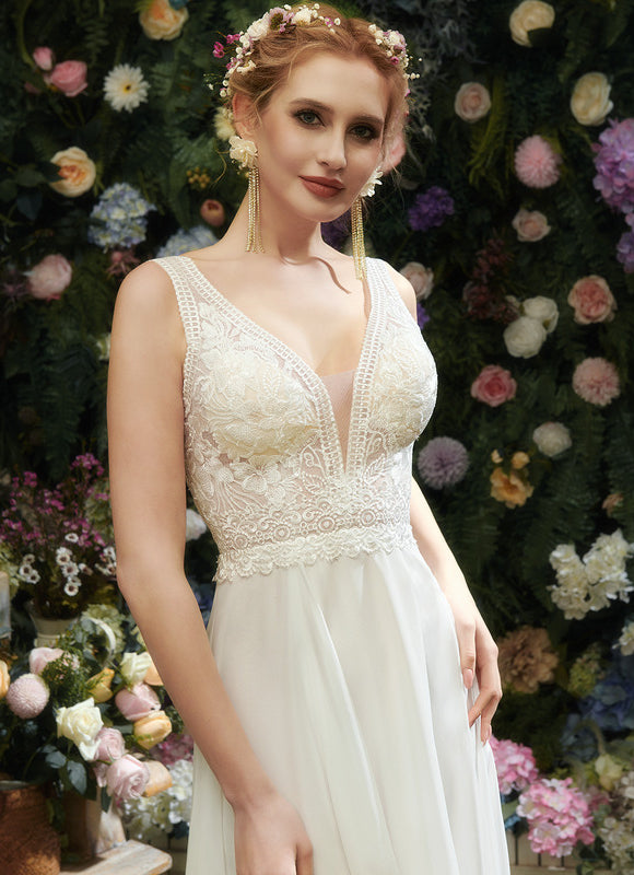 Robe Trapèze Éthérée Lumineuse - gallery 1