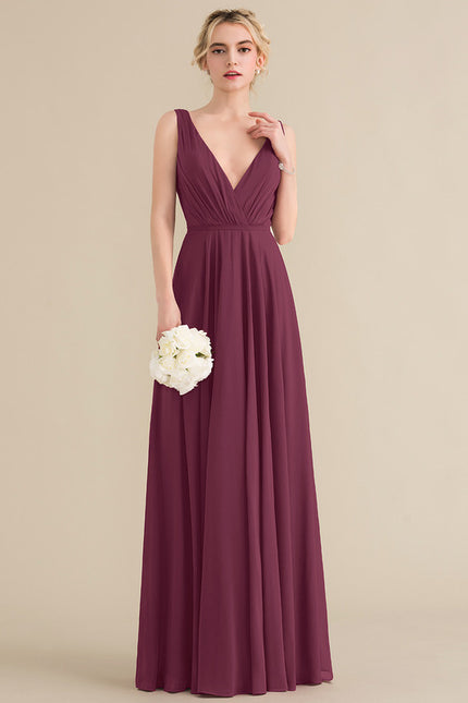Robe Trapèze Élégante Mousseline - gallery 3