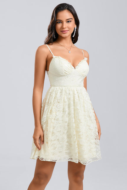 Robe Trapèze Écrue Chic - gallery 2