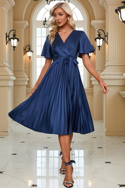 Robe Trapèze Charme Sombre - gallery 5
