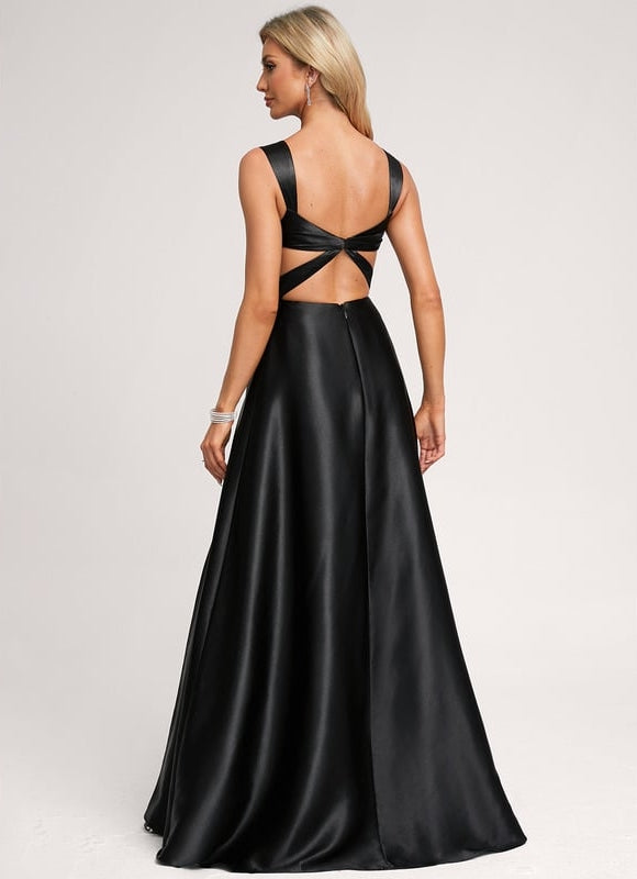 Robe Trapèze Élégance Satinée - gallery 1