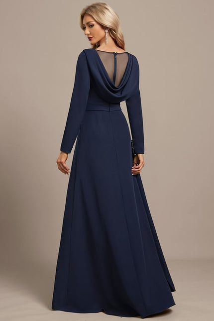Robe Trapèze Élégance Abyssale - gallery 5