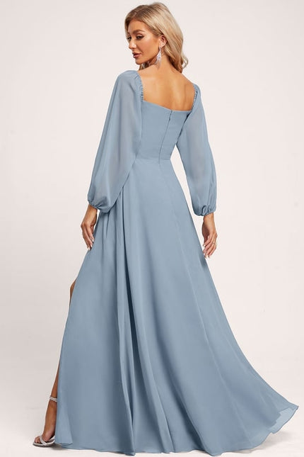 Robe Trapèze Éventail Douceur - gallery 3