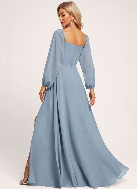 Robe Trapèze Éventail Douceur - gallery 3