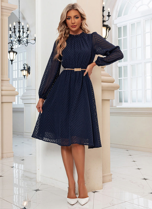 Robe Trapèze Ombre Décume - gallery 3