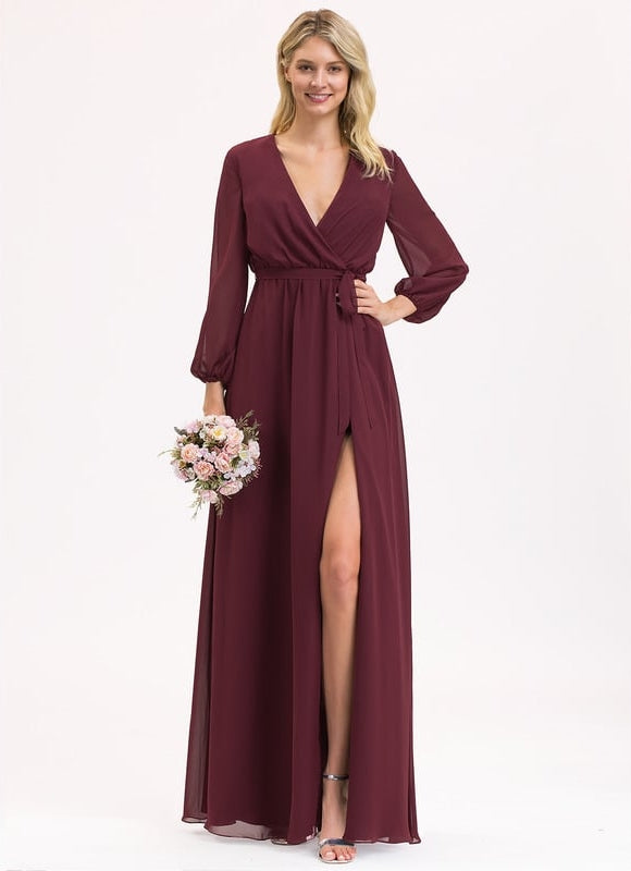 Robe Trapèze Ruban De Myrtille