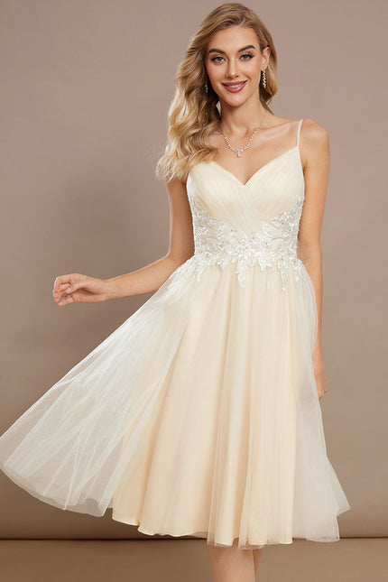 Robe Trapèze Raffinement Tulle Couture