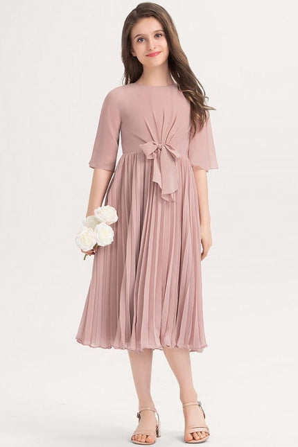 Robe Trapèze Mousseline Chic - gallery 2