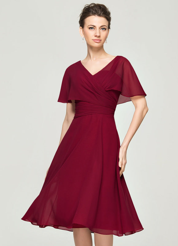 Robe Trapèze Vigne Bordeaux