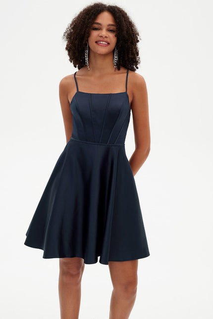 Robe Trapèze Rosée Enchantée