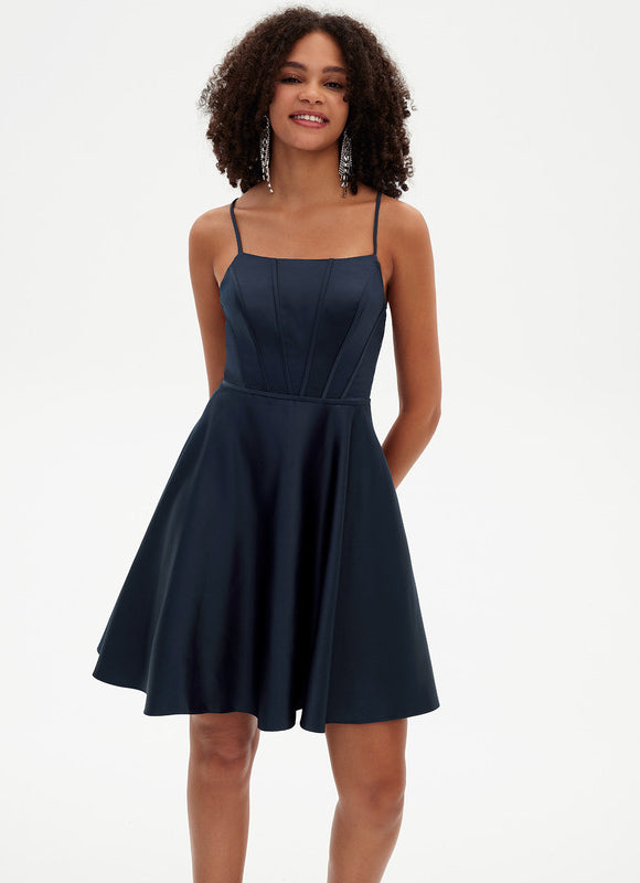 Robe Trapèze Rosée Enchantée
