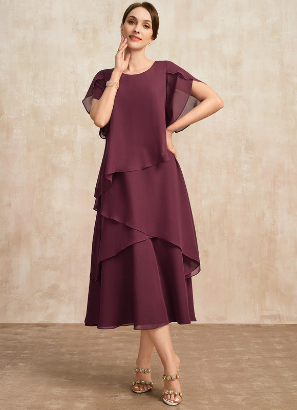 Robe Trapèze Vigne Ambrée - gallery 5