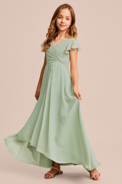 Robe Trapèze Brise De Menthe - gallery 4