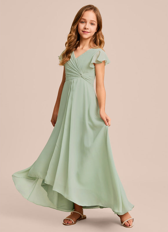 Robe Trapèze Brise De Menthe - gallery 4