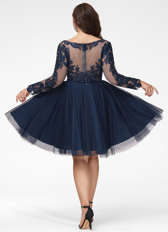 Robe Trapèze Élégance Tulle Marquise - gallery 7