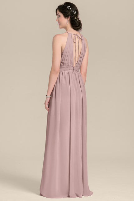 Robe Trapèze Cascade Satinée - gallery 4