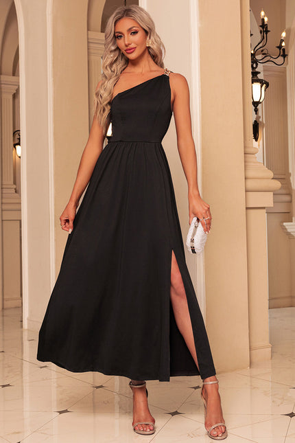 Robe Trapèze Élégance Obscure - gallery 5