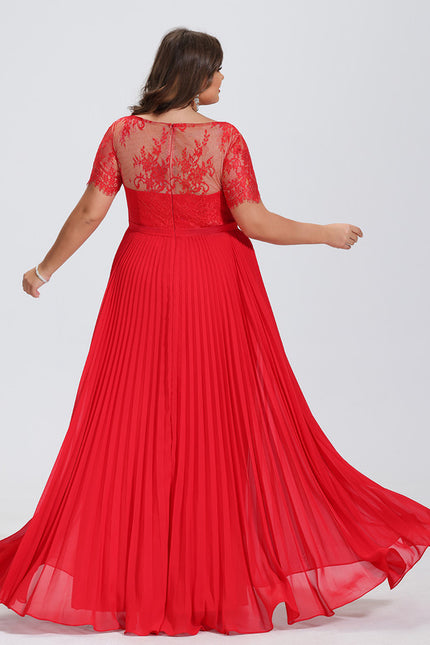 Robe Trapèze Rouge Songe Éthéré - gallery 7