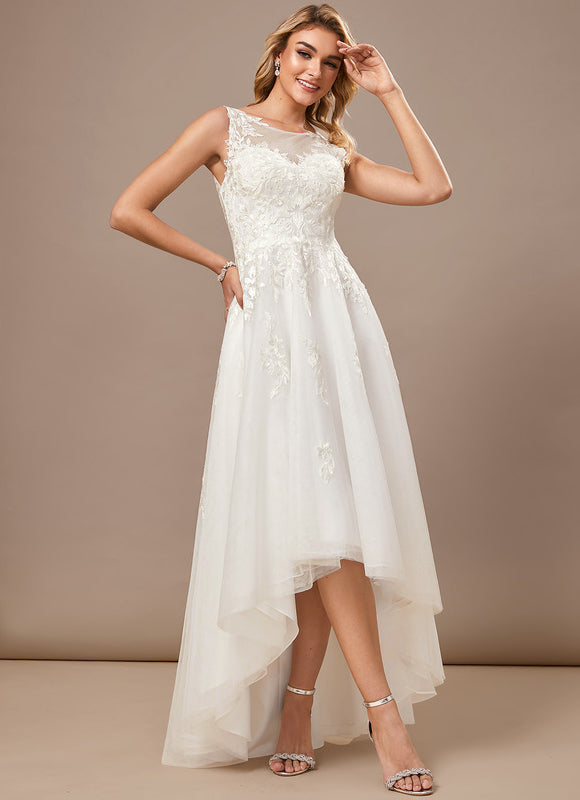 Robe Trapèze Éclatante Tulle - gallery 3