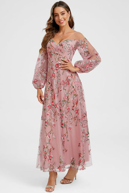 Robe Trapèze Éthérée Noire - gallery 7