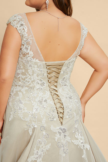 Robe Trapèze Étoile De Lune - gallery 8