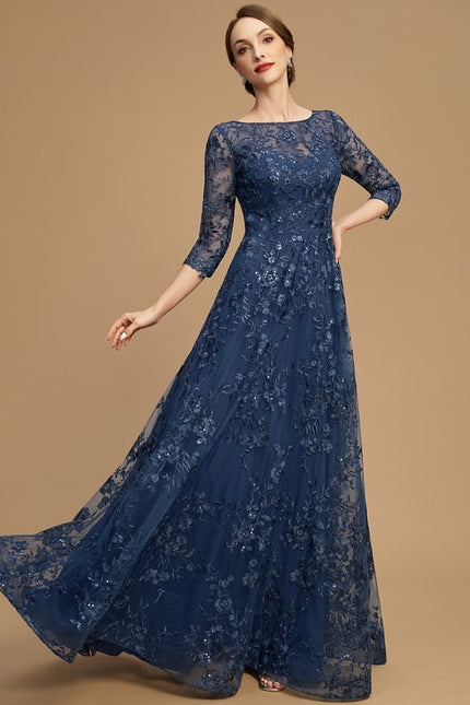 Robe Trapèze Élégance Argentée - gallery 1