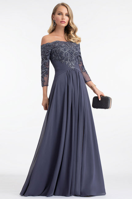 Robe Trapèze Élégance Ombre Luxe - gallery 4