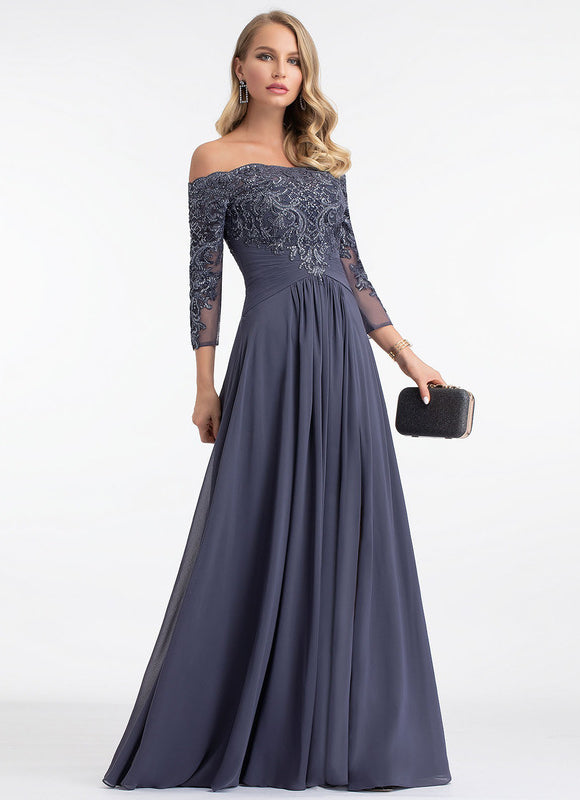 Robe Trapèze Élégance Ombre Luxe - gallery 4