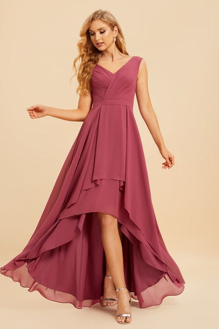 Robe Trapèze Fluide Asymétrique