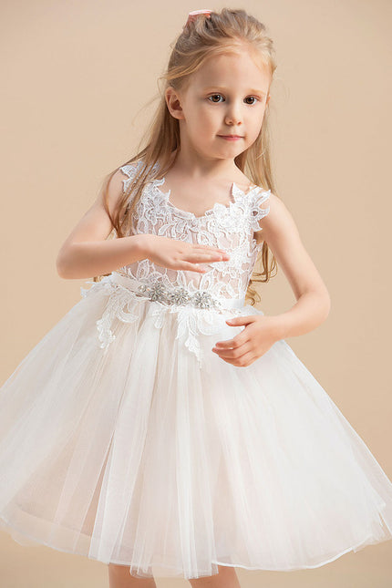Robe Trapèze Fille Mariage Éclat - gallery 5